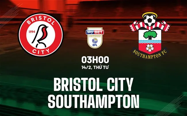 Bristol City cùng Southampton