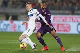Fiorentina với Atalanta