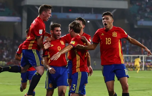 U17 Anh với U17 Tây Ban Nha