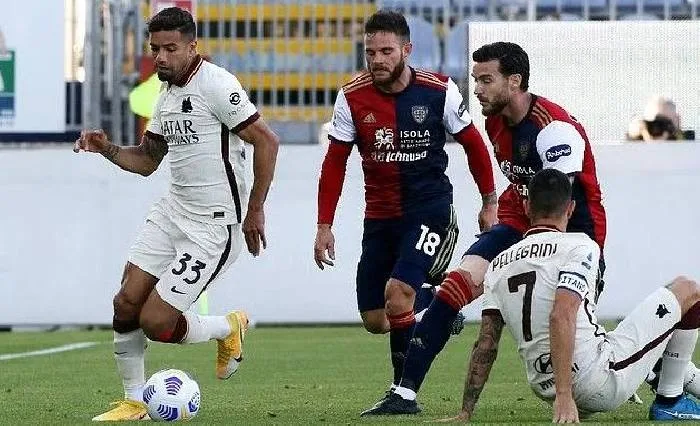 Roma cùng Cagliari