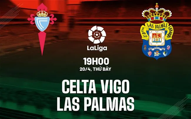 Celta Vigo cùng Las Palmas