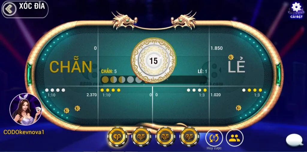 game xóc đĩa online tại 888b