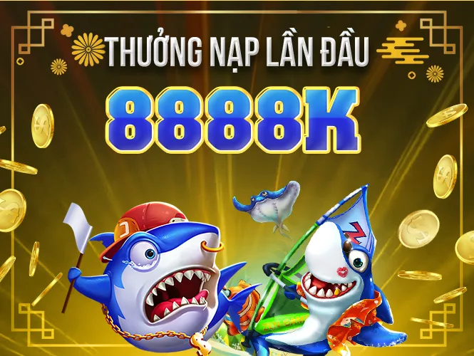 Game Bắn cá 888 - Thưởng chào mừng 8.888.000 VNĐ tại 888b